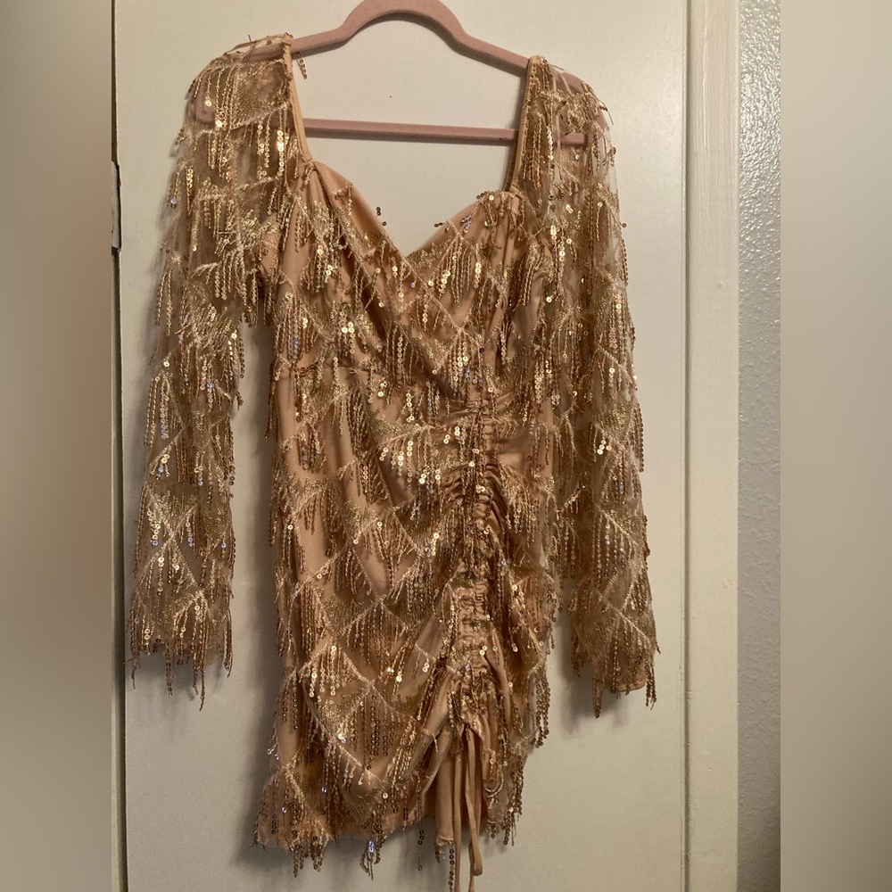 Sequin Embellished Dress